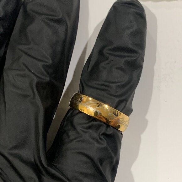 The One Ring of Power – Forged Replica with Pouch & Leather Rope - Picture 6 of 6